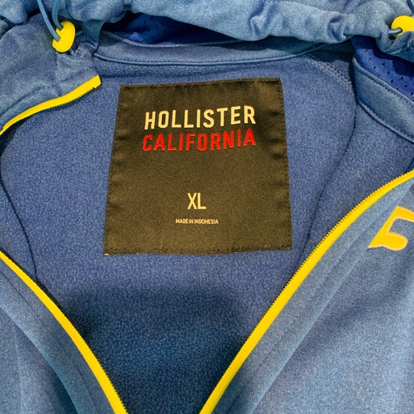 Hollister Track Jacket w/ Hood - Picture 3 of 3